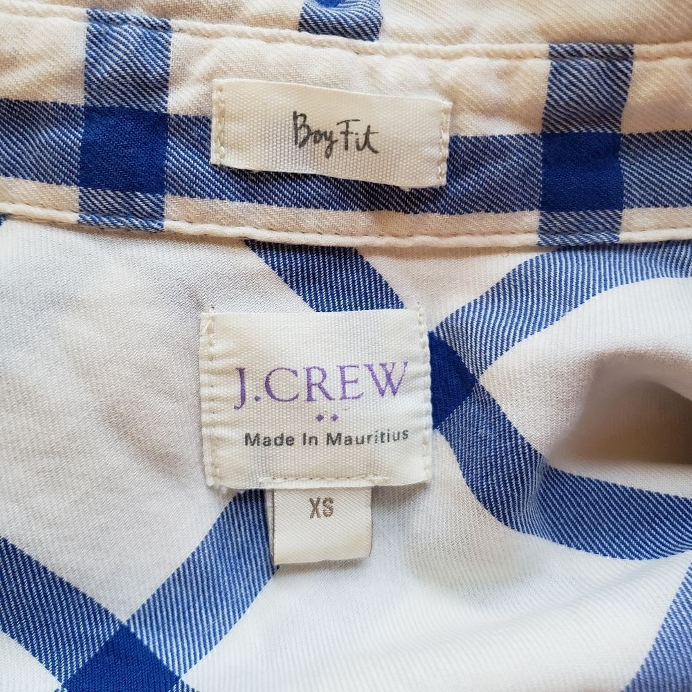 J.Crew Factory Plaid Button Down Shirt - Picture 7 of 13